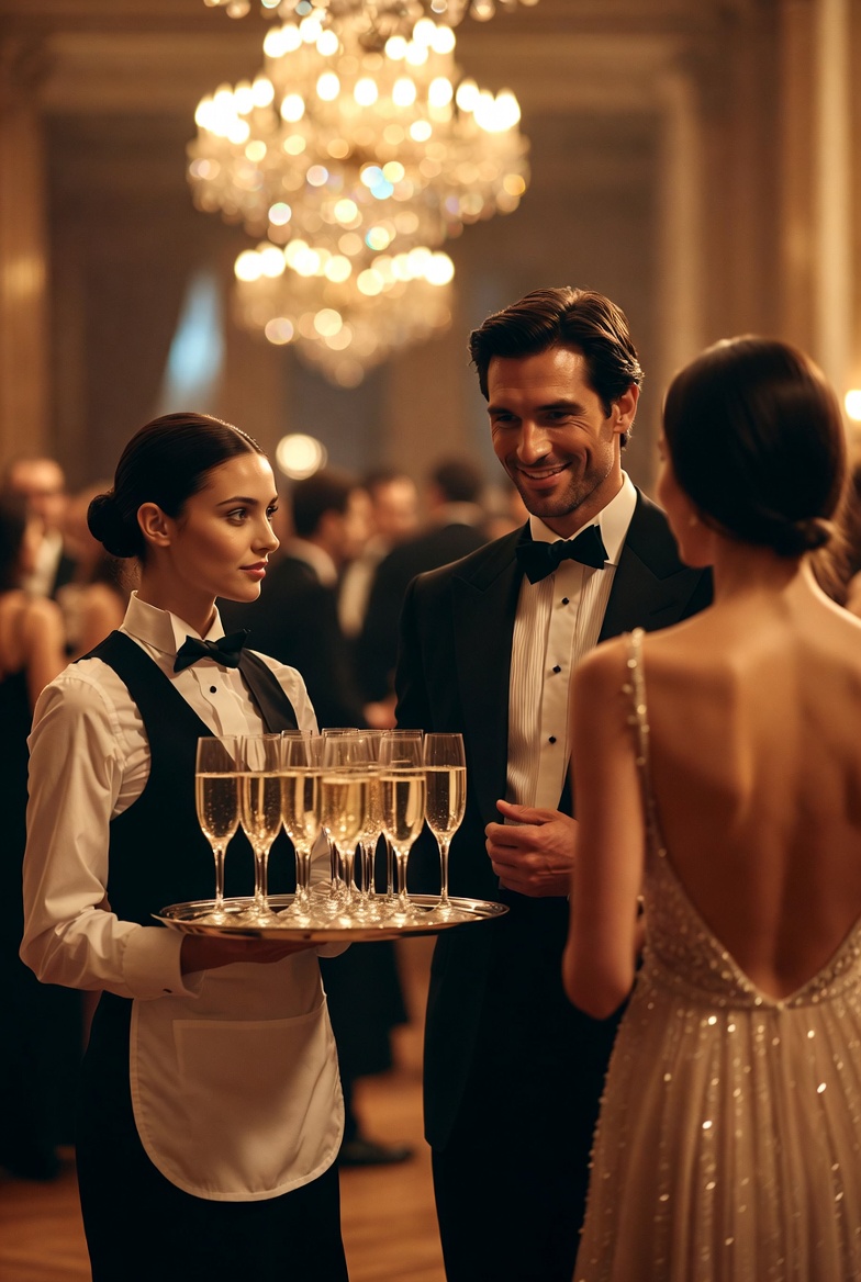 He Mocked a Waitress in Front of the Elite—Minutes Later, She Walked Back Owning the Entire Ballroom
