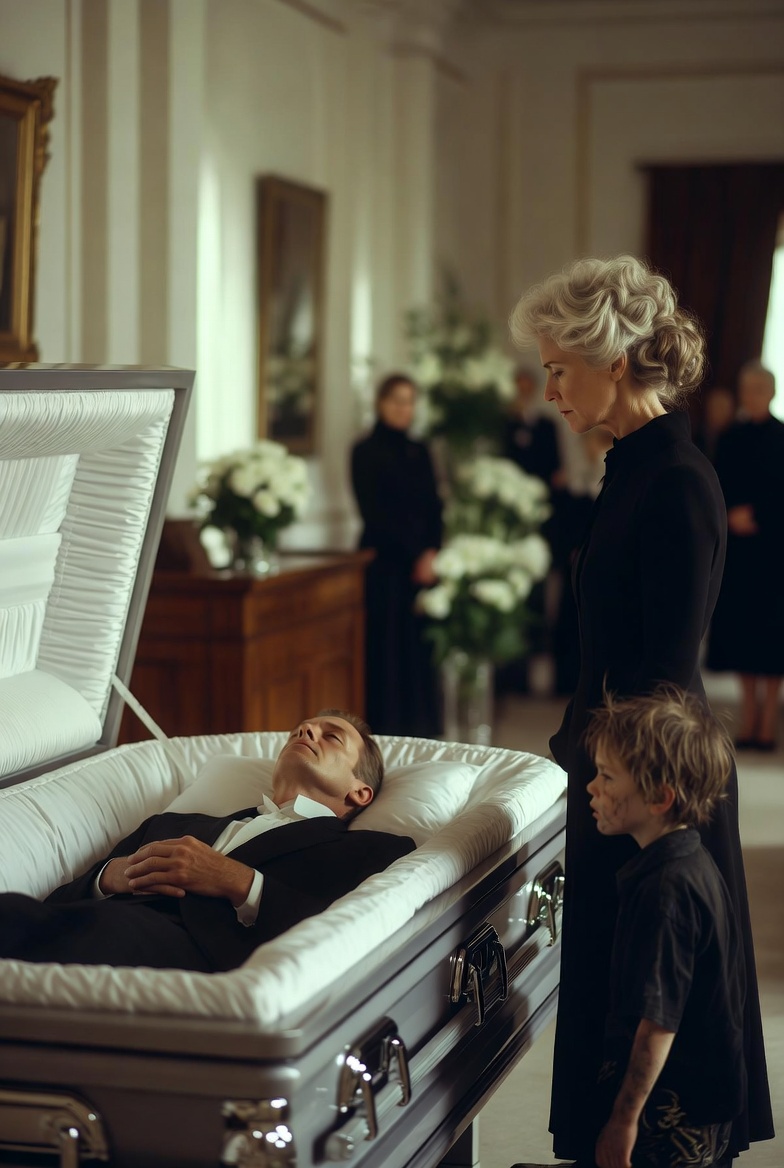 A Poor Little Boy Came to the Funeral and Asked for a Hidden Watch—Then the Widow Realized Who He Was