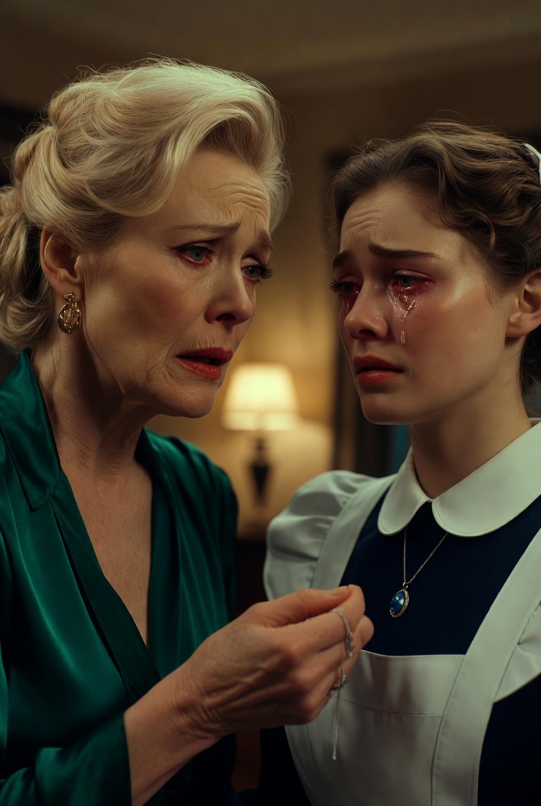 The Rich Woman Recognized the Maid’s Necklace—Then the Pendant Opened and Revealed a Darker Secret