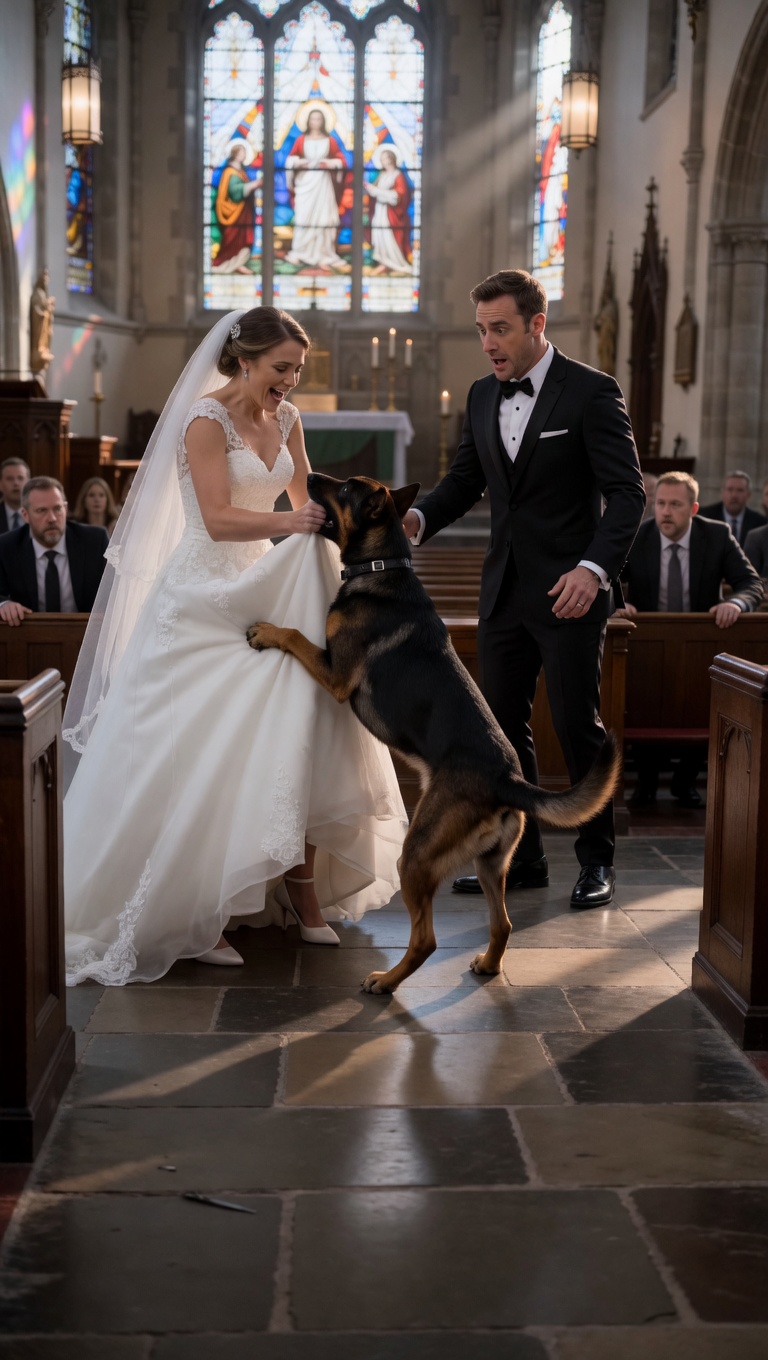 The Dog Ruined the Wedding—Then Everyone Saw What the Bride Was Hiding