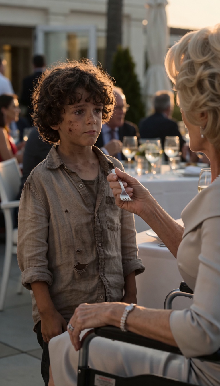 A Hungry Boy Asked for Leftover Food—Then He Exposed the Secret That Took Her Legs