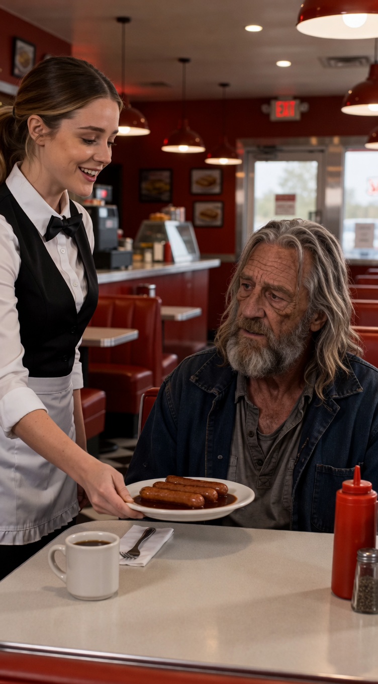 The Waitress Fed a Homeless Man — Then He Fired the Manager and Changed Her Life