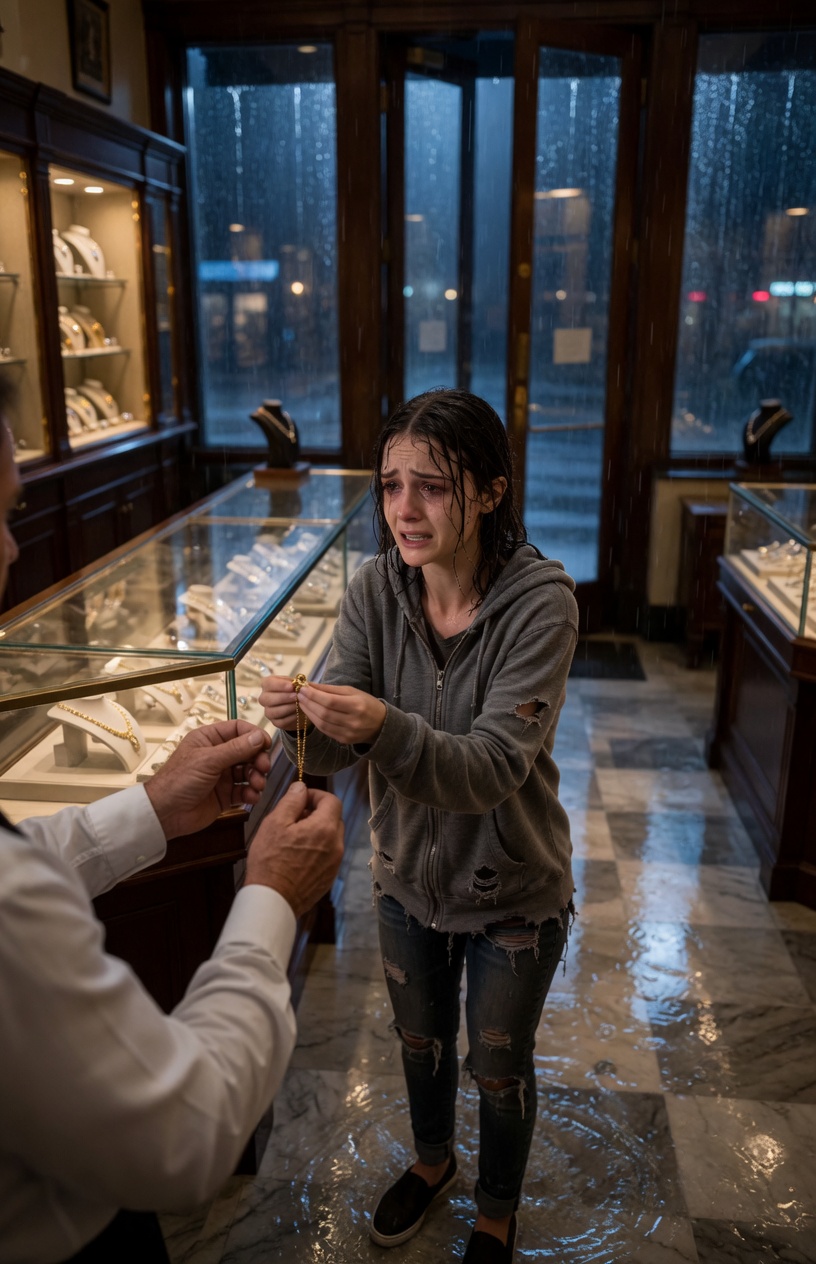 The Girl Tried To Sell A Gold Locket — Then The Jeweler Saw His Missing Daughter’s Name Inside