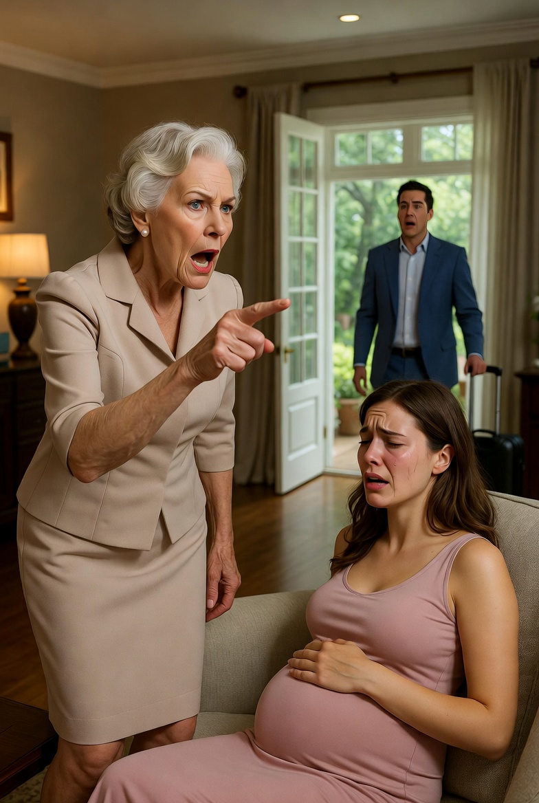 The Millionaire Came Home Early and Found His Mother Humiliating His Pregnant Wife