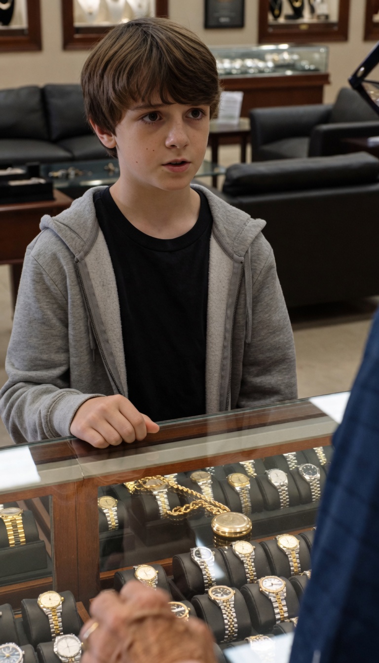 The Little Boy Tried To Sell His Mother’s Locket — And The Jeweler Realized She Was His Missing Daughter