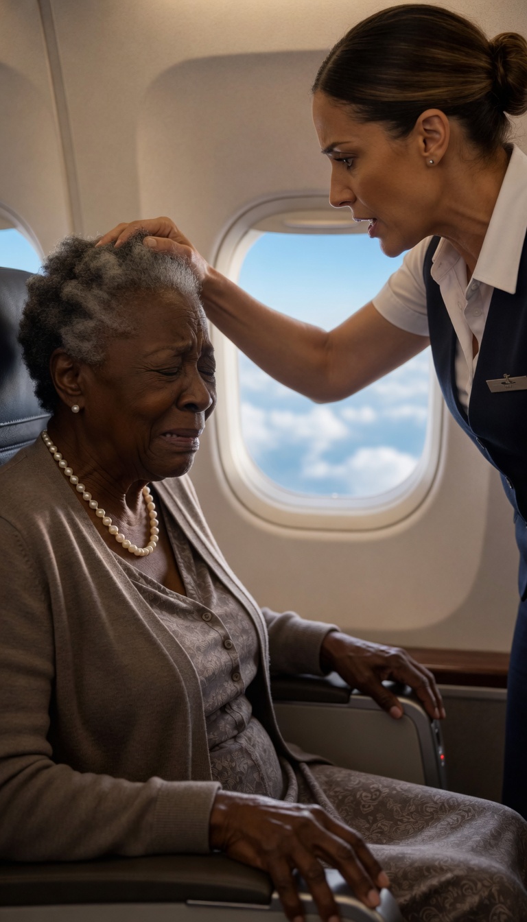 I Watched a Flight Attendant Grab My 72-Year-Old Mother in First Class—What I Did Next Surprised Everyone