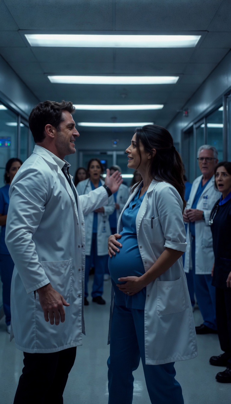 The Surgeon Who Humiliated His Pregnant Wife — Until the Hospital Director Revealed Who She Really Was