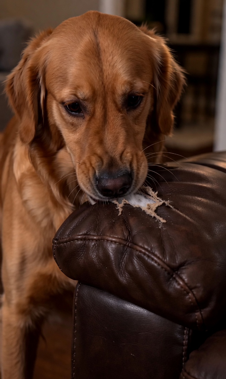 My Dog Wouldn’t Stop Scratching My New Couch — When I Cut It Open, I Found Something Horrifying Hidden Inside