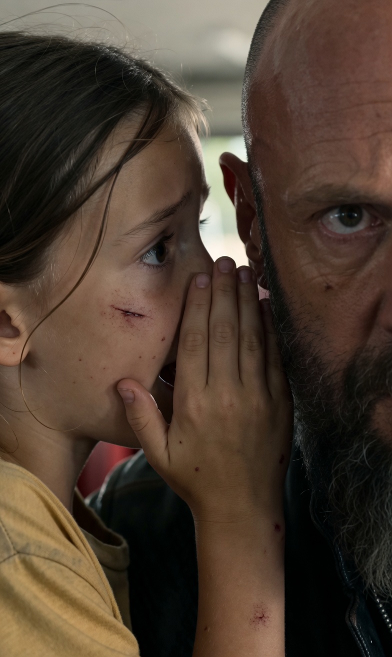 The Little Girl Ran To A Biker And Whispered: “That’s Not My Dad…”