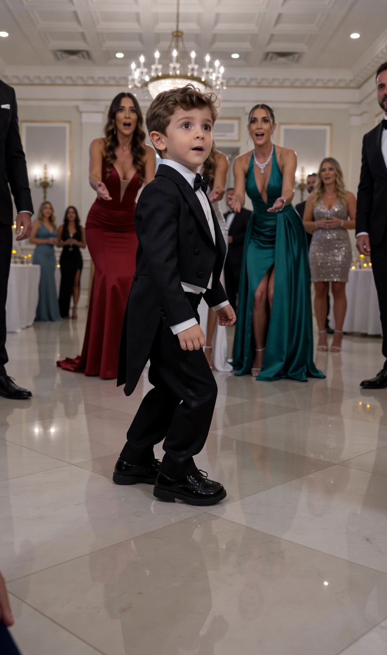 The Toddler Was Supposed to Choose One of the Elegant Women — But He Walked Straight to the Maid