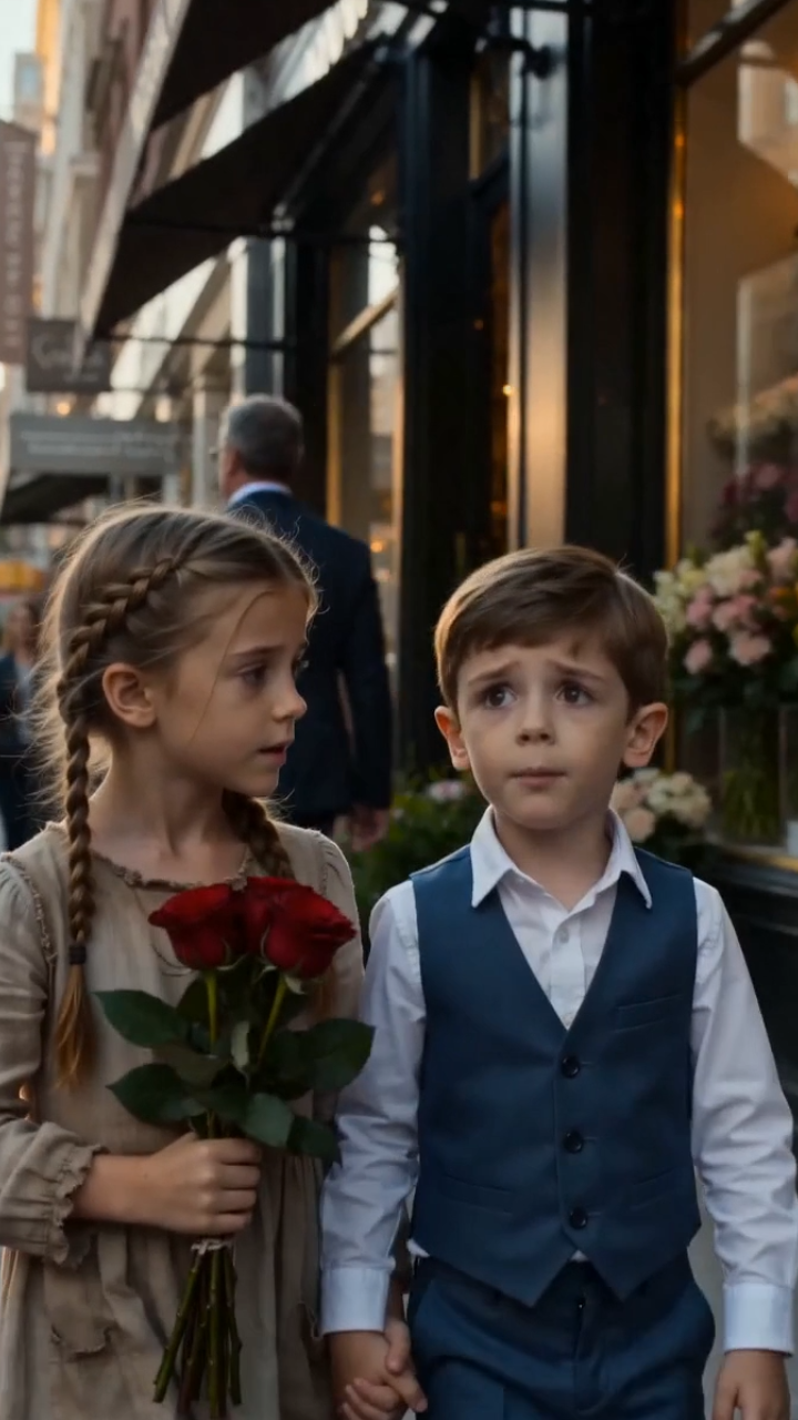 The Billionaire's Son Fell Into the River… The Poor Flower Girl Saved Him, and Everyone Judged Her Too Soon