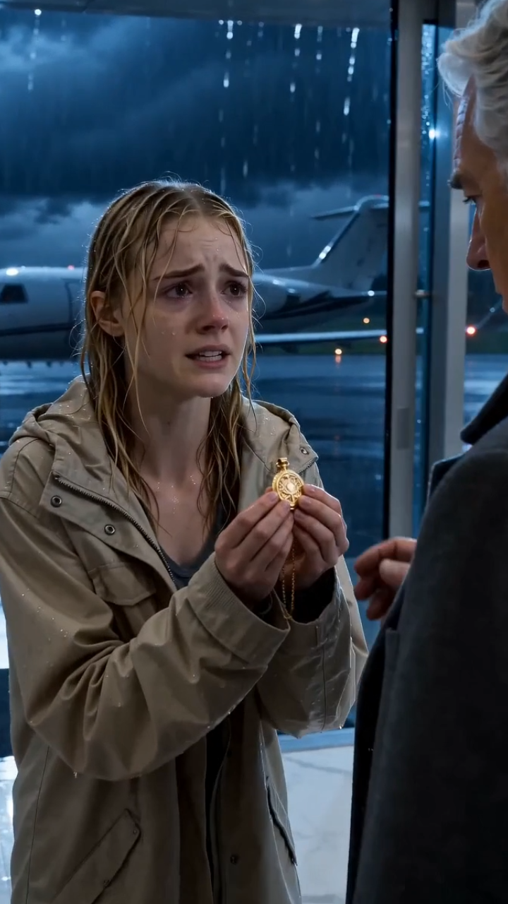 She Tried to Sell a Gold Locket During a Storm… Then the Jeweler Recognized the Child Inside
