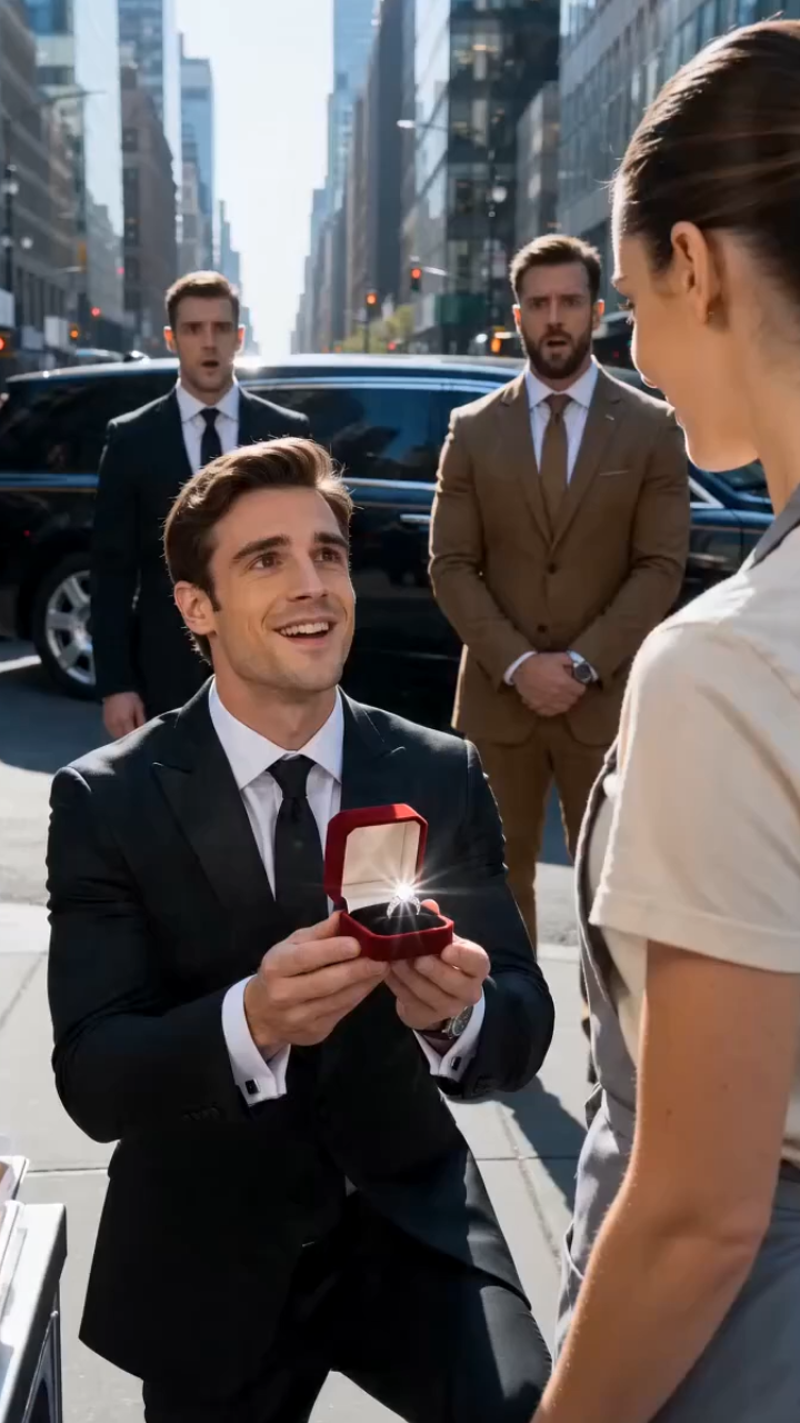 The Millionaire's Son Proposed to a Sandwich Vendor — Then She Revealed Who She Really Was