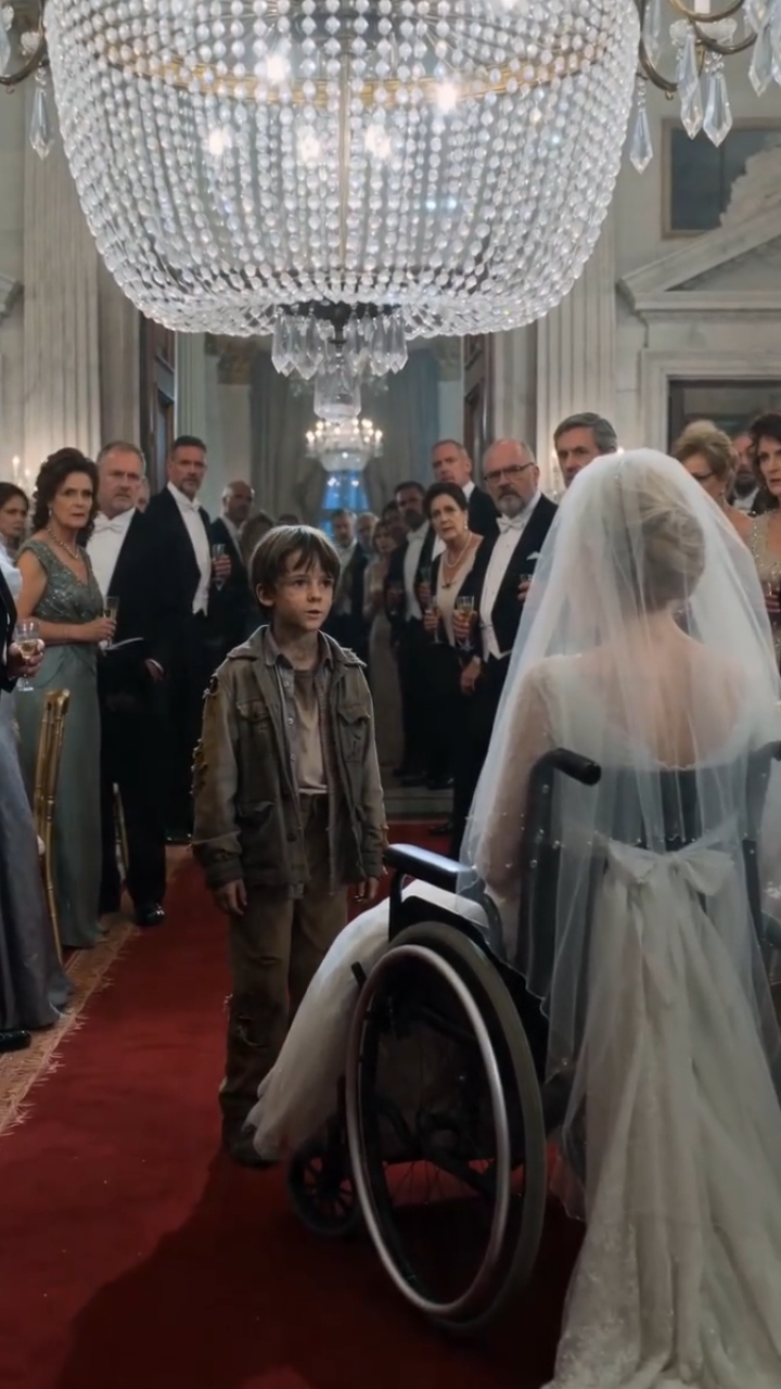 The Boy Everyone Called a Thief Walked Into a Wedding… Then a Wheelchair, a Lost Key, and a Family Secret Changed Everything