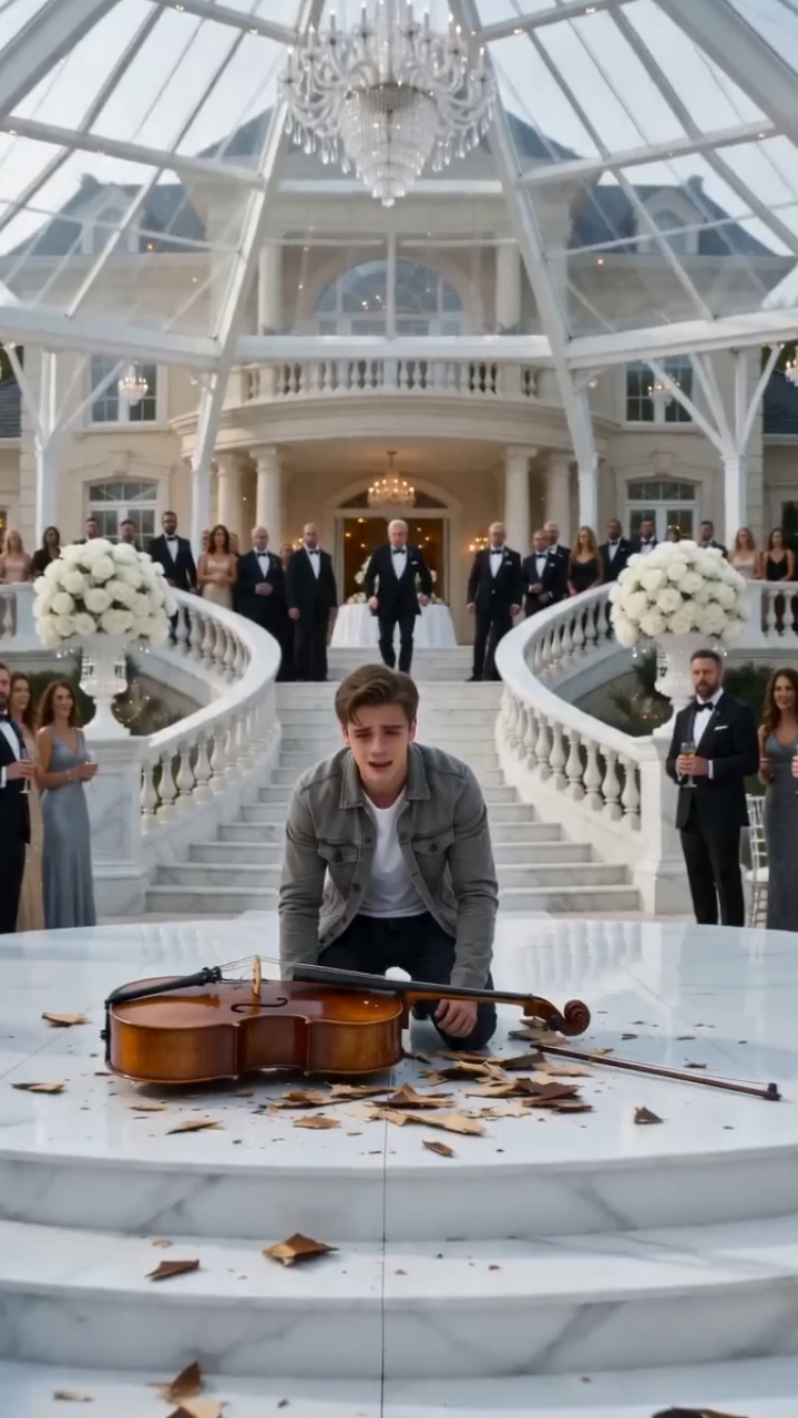 They Destroyed a Musician’s Cello at Their Billionaire Wedding… Then Discovered He Owned the Villa