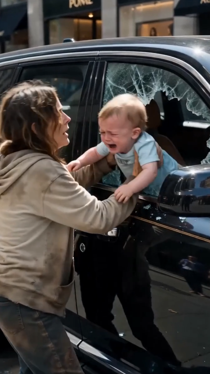 She Broke a Car Window to Save a Baby… Then the Child Said One Word That Changed Everything
