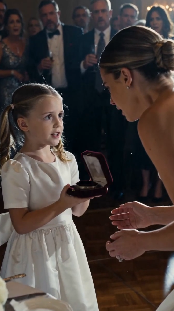 The Bride Was About to Cut the Wedding Cake — Then a Stranger Walked In and Said Seven Words