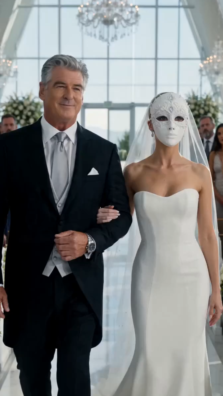 The Entire Cathedral Mocked the Bride's Wooden Mask — Until the Groom Learned Why She Had Been Hiding for Ten Years