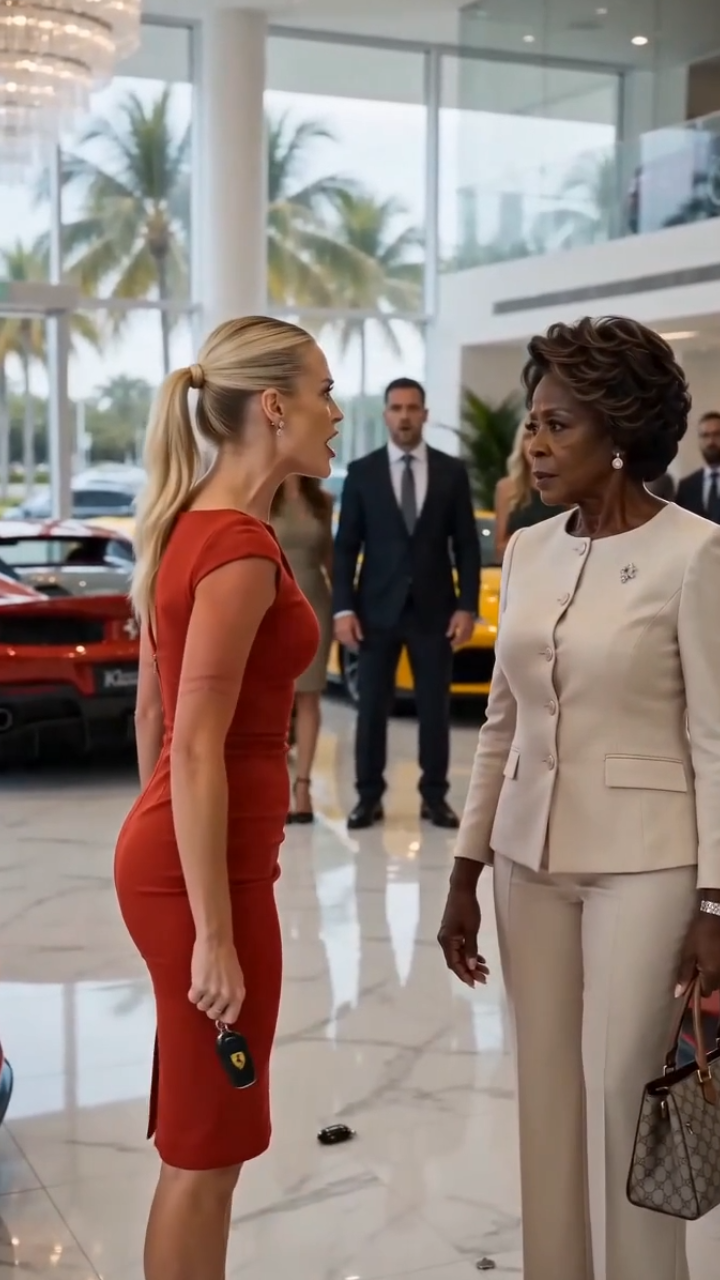 She Laughed at the Elderly Woman in the Luxury Showroom—Then Learned Who Owned Every Car in the Building