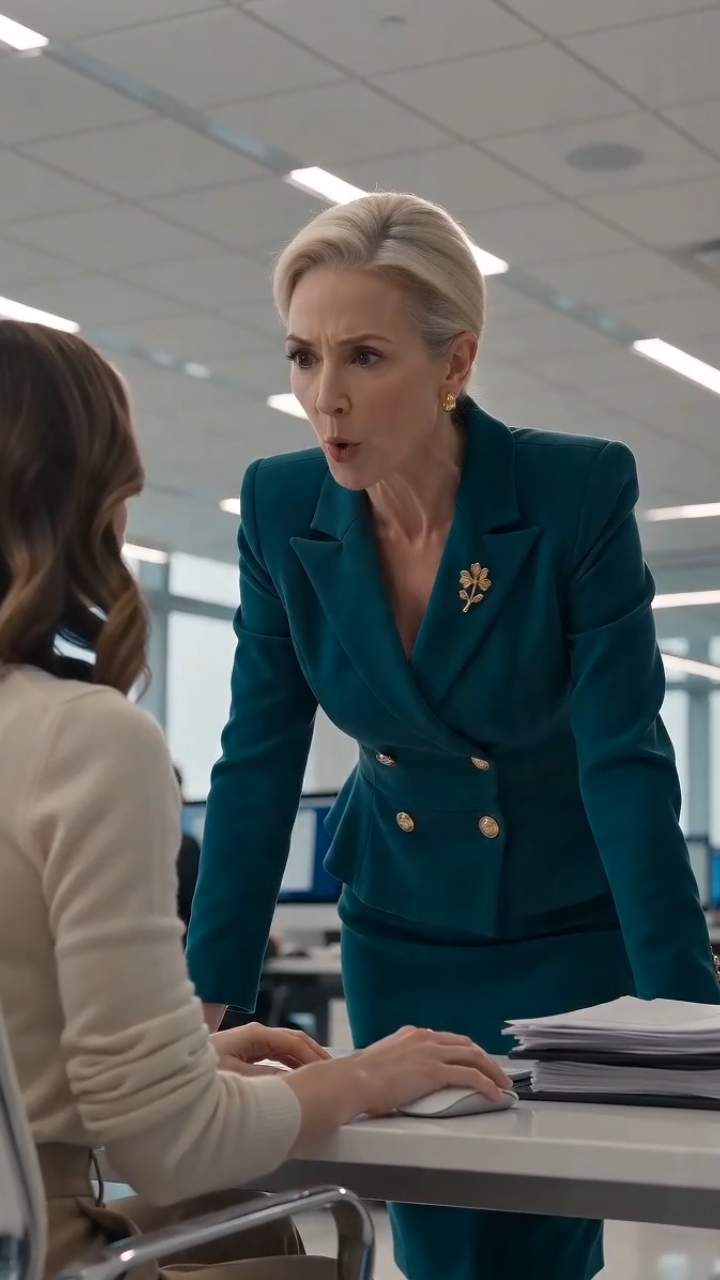 She Humiliated thShe Humiliated the Company's Oldest New Employee—Then Learned He Was the CEO's Fathere New Employee in Front of the Entire Office — Then the CEO Called Him “Dad”