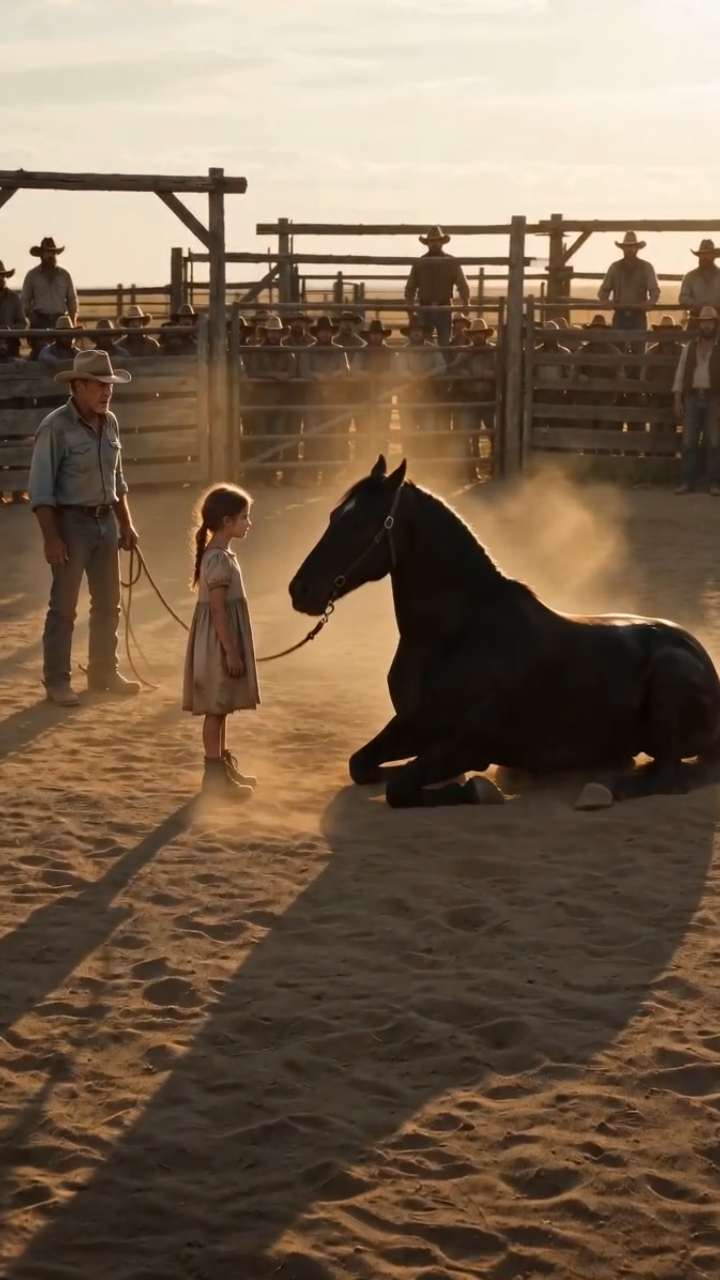 They Laughed When a Little Girl Approached the Wild Stallion—Then the Horse Recognized the One Person Everyone Thought Was Gone