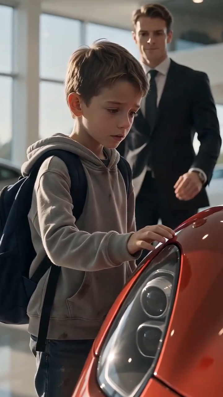 The Moment the Billionaire Almost Boarded His Death… Until a Boy Stopped Everything