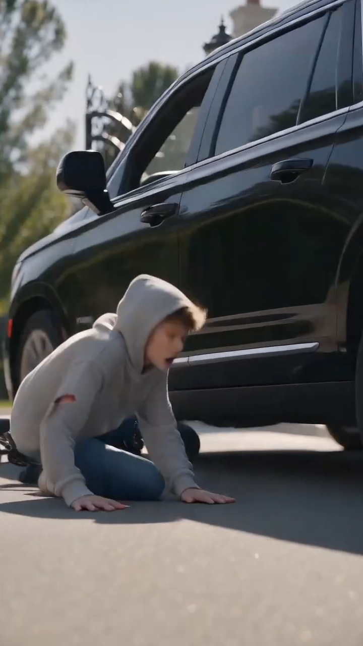 The Man Who Laughed After Almost Hitting My Son