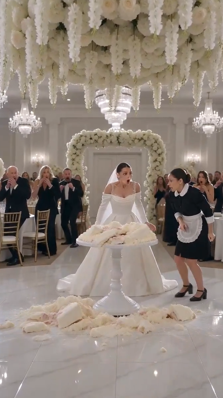 The Waitress Who Stopped the Wedding Cake
