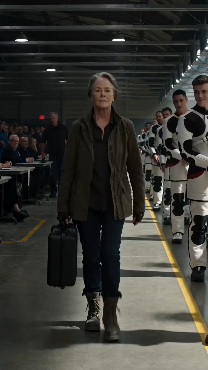 The Old Woman Who Walked Into the Shooting Range