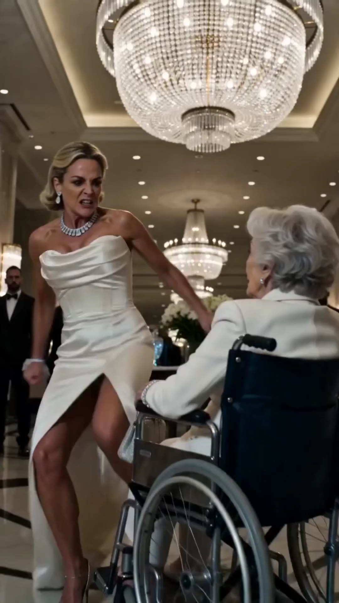 The Woman They Left on the Marble Floor