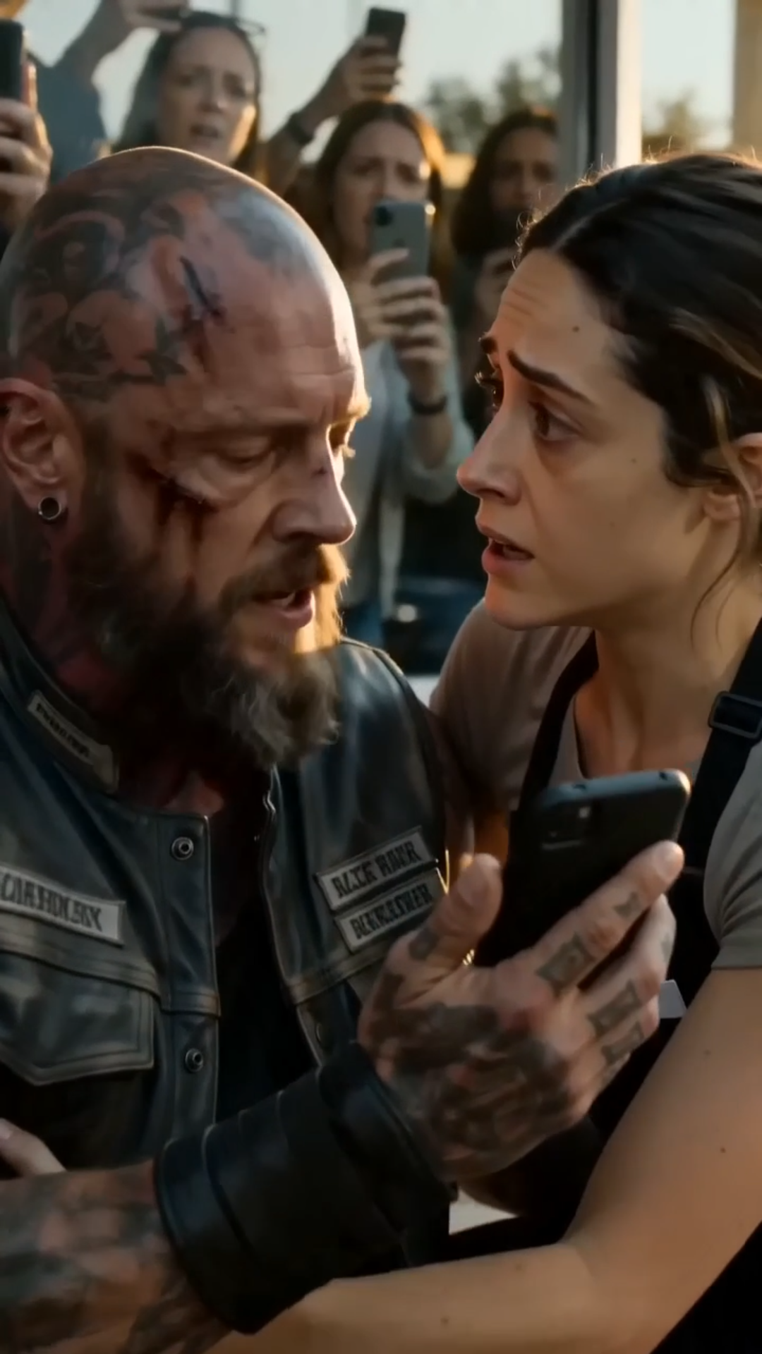 The Biker Who Came Back Bleeding