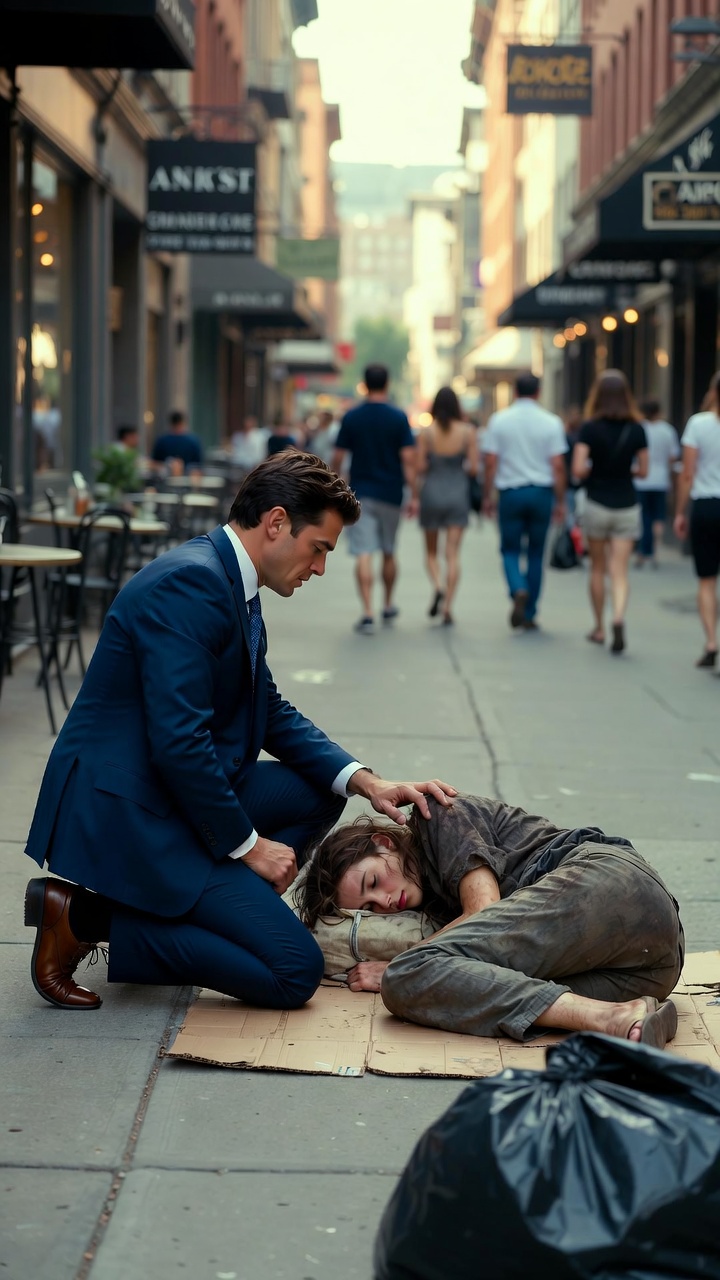 The Millionaire Accidentally Found His Ex-Girlfriend Sleeping on the Street—And Discovered a Family Secret He Could Never Forgive