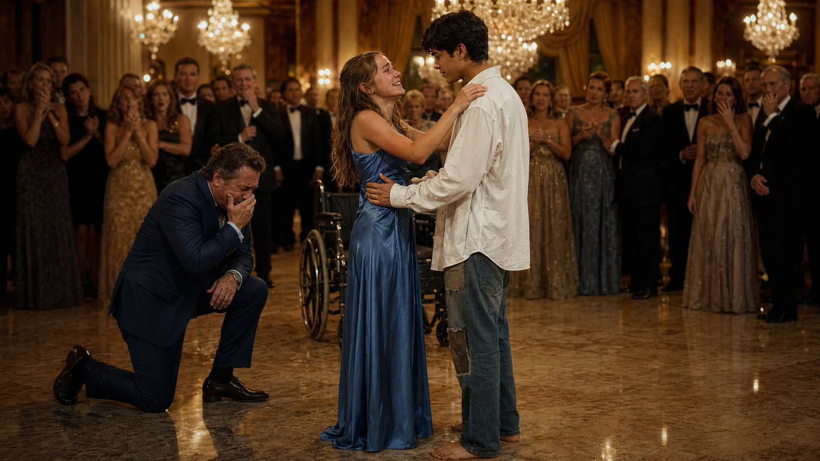 Barefoot Stable Boy Crashed Her Gala — Then She Stood Up - The Human Tales