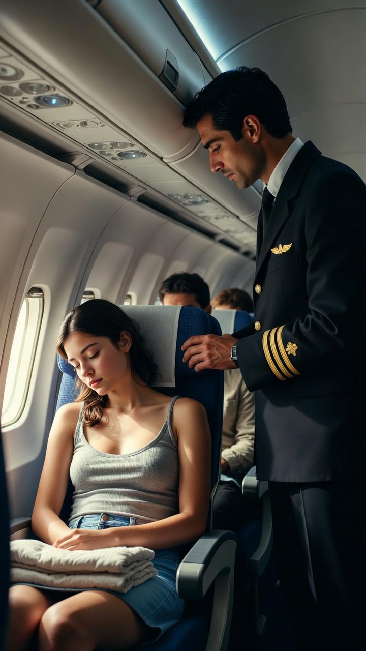 I Was Sleeping in Seat 7C When the Plane Started Falling—Then the Captain Asked a Question No One Expected