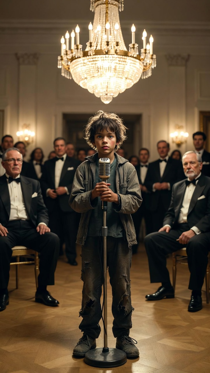 A Millionaire Forced a Poor Boy to Sing to Humiliate Him… But His Talent Shocked Everyone