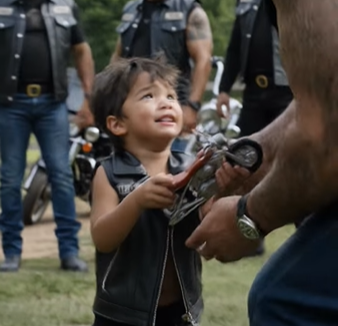 “The Boy With the Toy Motorcycle”