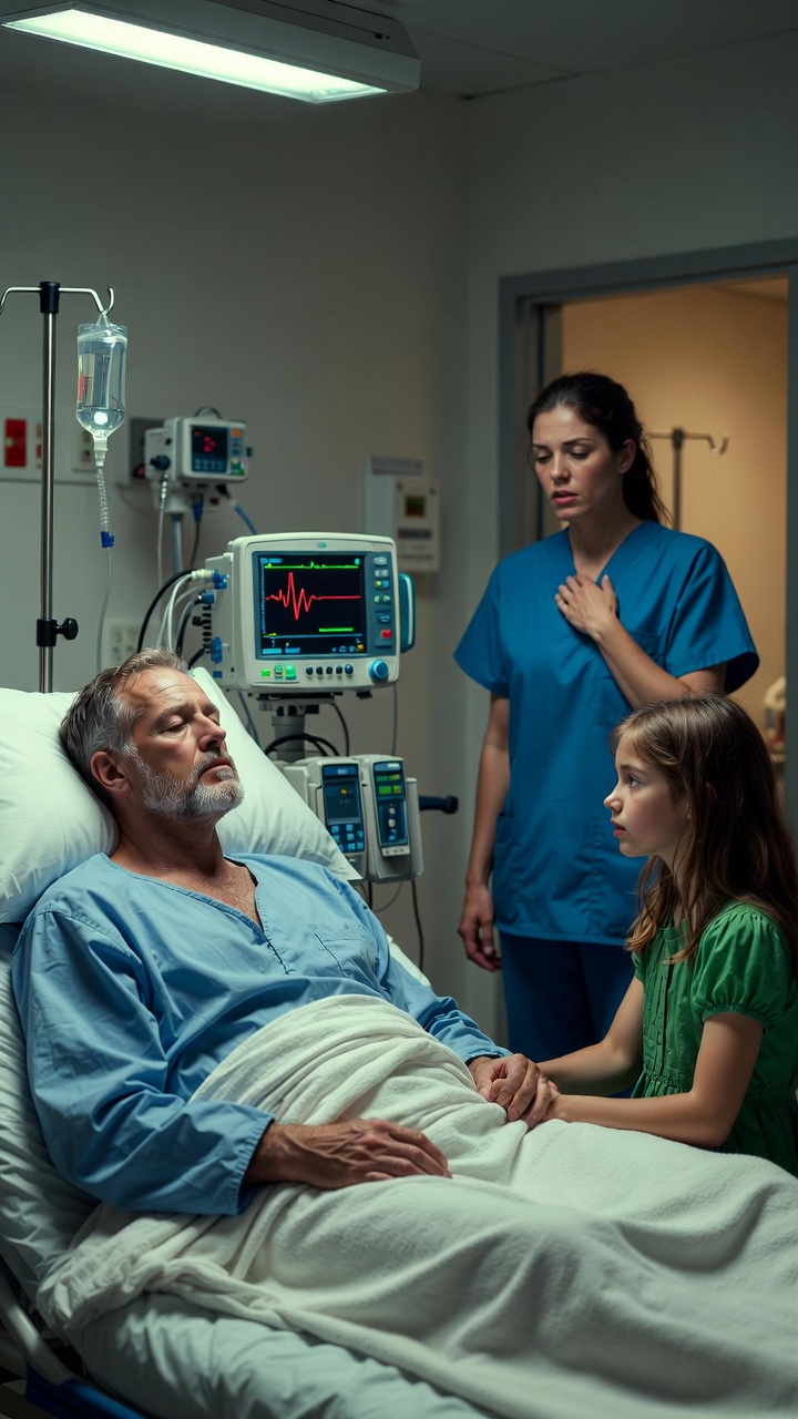 A Cleaning Woman’s 6-Year-Old Daughter Slipped Into the ICU and Sat Beside a Billionaire in a Coma for Three Months—Until the Monitors Began Reacting Every Time She Spoke or Sang