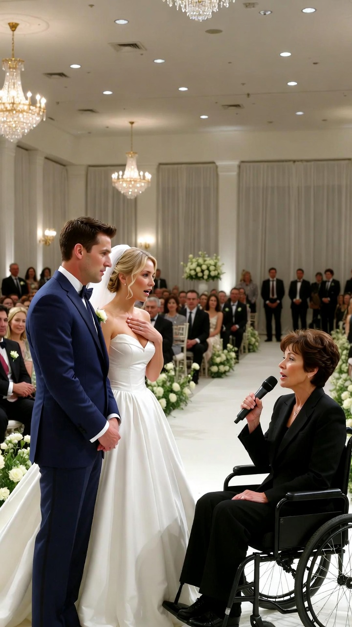 He Forced His Ex-Wife—Who Was Dying of Cancer—to Sing at His Wedding… But What Happened Next Left the Entire Room in Silence