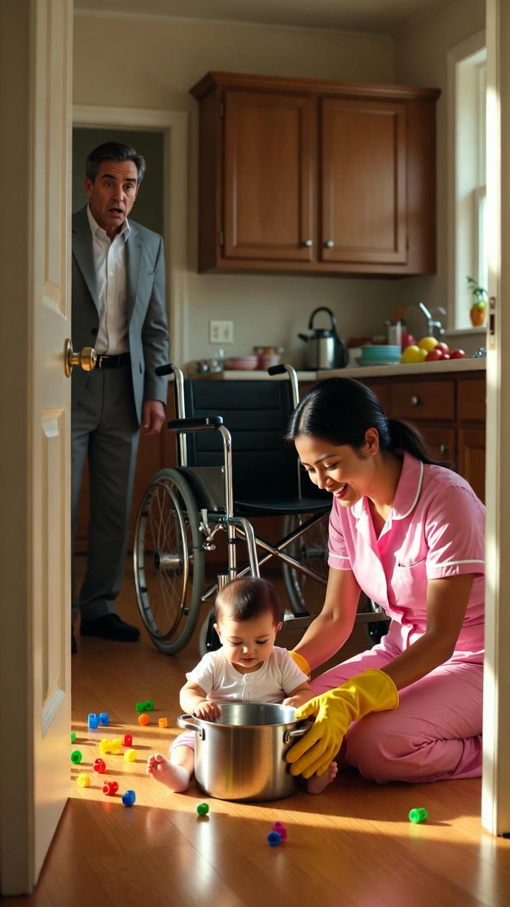 A Tech CEO Installed Cameras to Protect His Paralyzed Daughter… Until He Saw What the Nanny Did