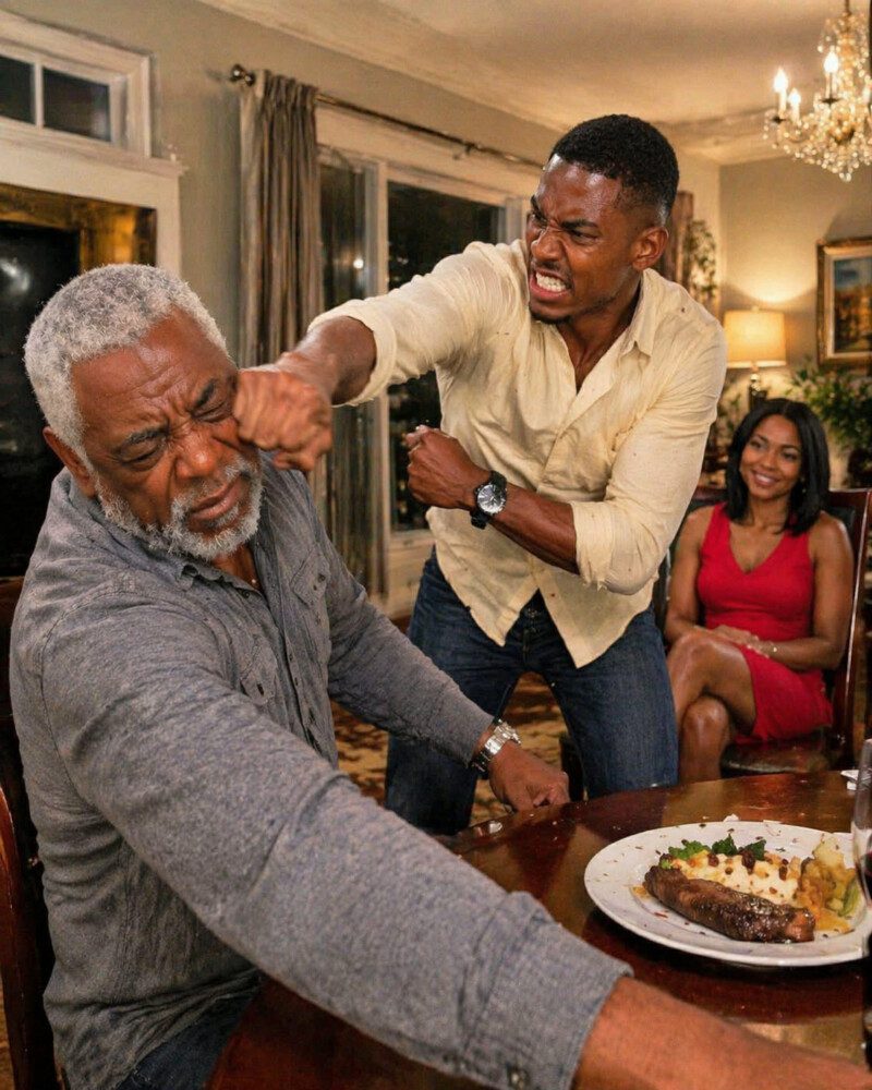 My son hit me 30 times in front of his wife… the next morning I gave him a surprise