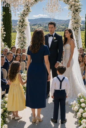 He Invited His Ex-Wife to Watch Him Marry Another Woman. He Never Expected Her Children to Destroy His Perfect Day.