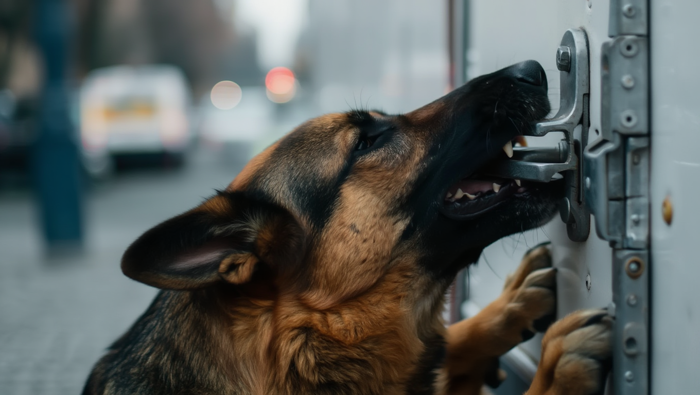 A dog stopped a truck in the middle of a busy road. The real reason broke everyone's heart - momentsofvideo.site