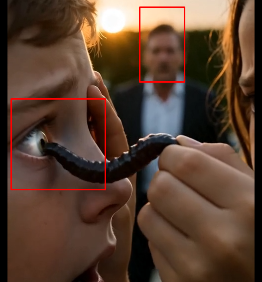 “The Blind Billionaire’s Son Thought a Homeless Girl Was Crazy… Until She Pulled Something Alive Out of His Eye.”