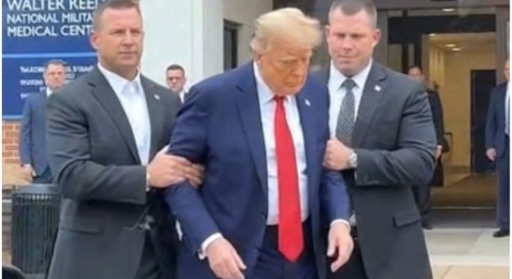 On eve of his 80th birthday, Trump gets another physical at Walter Reed as public concern grows