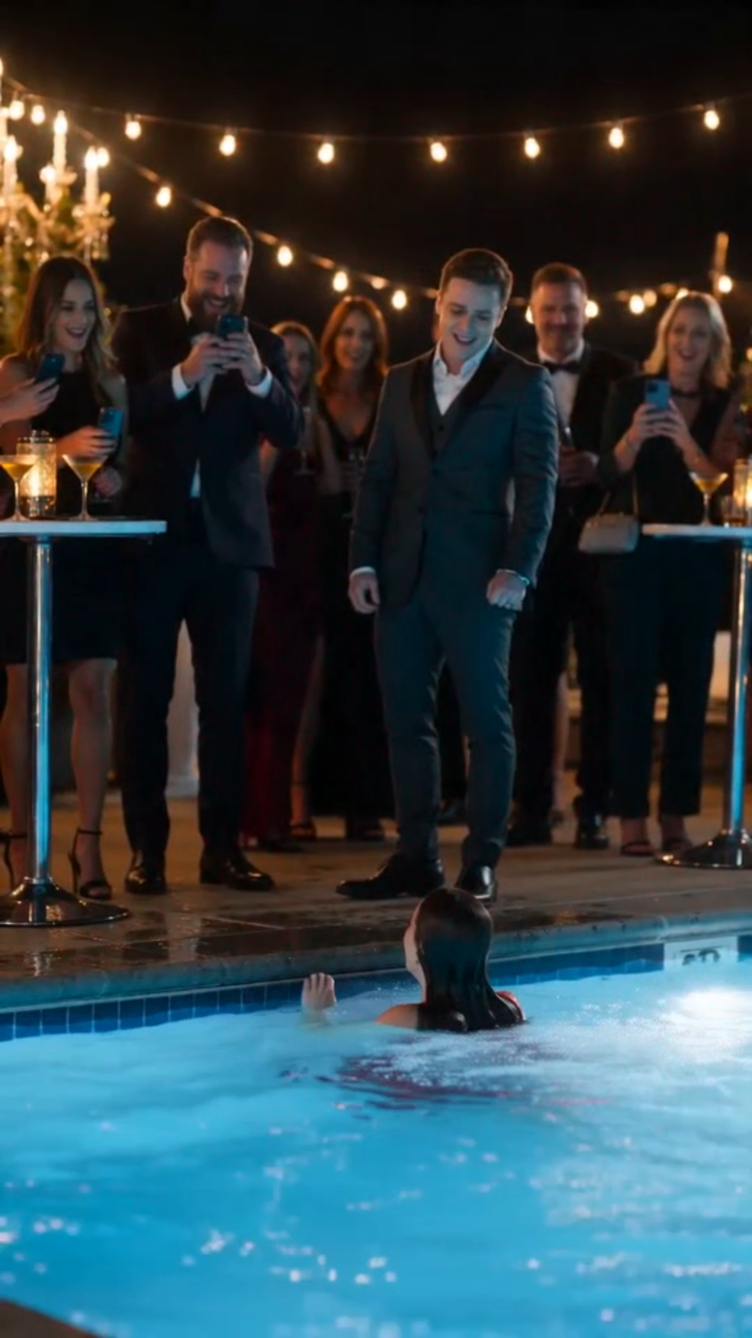 The Billionaire’s Daughter Was Pushed Into the Pool at an Elite Party—Then Her Father Arrived and Asked, “Who Touched My Daughter?”