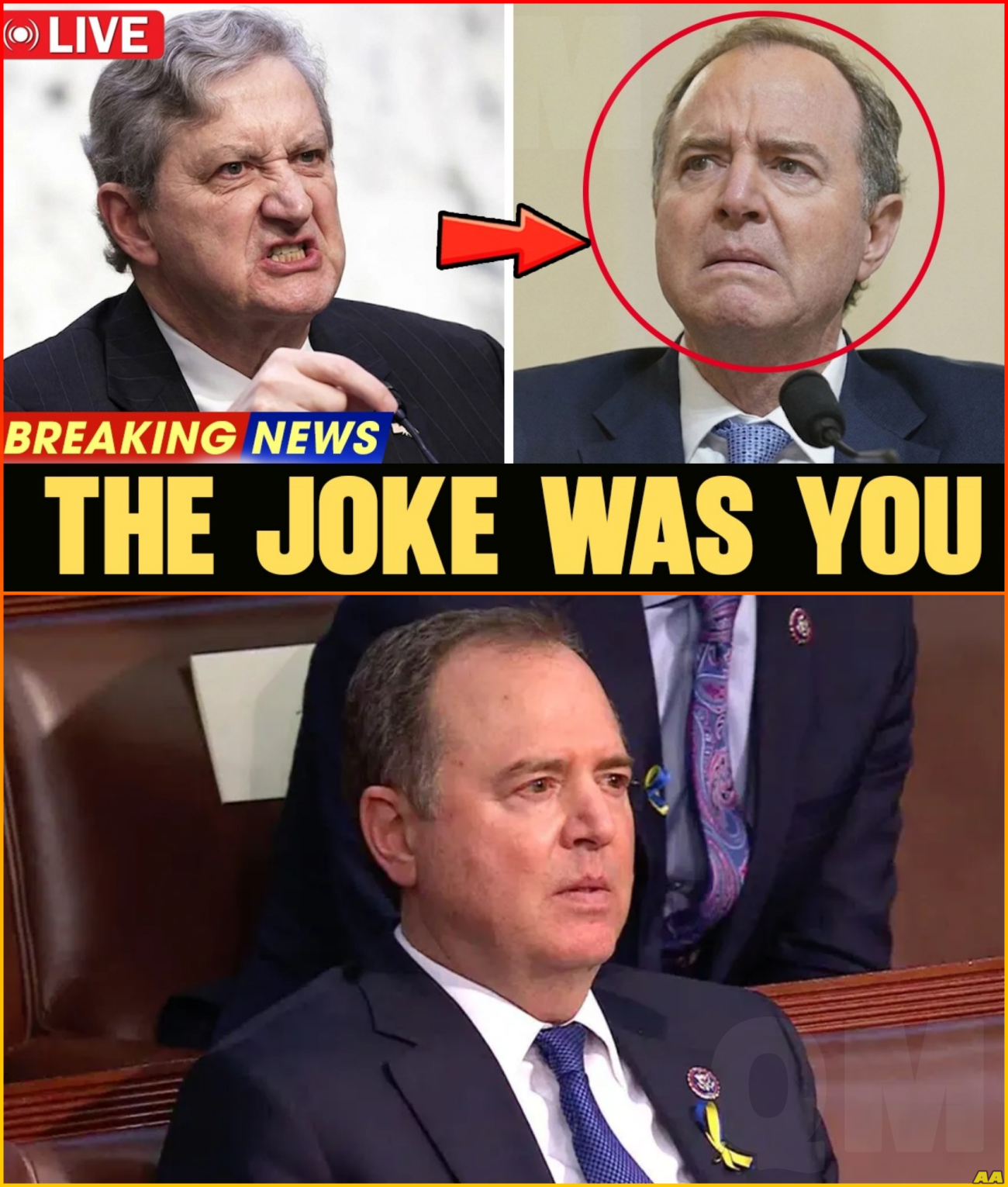 Sen. Kennedy DESTROYS Adam Schiff With One Brutal Line... The Room ERUPTS! - News