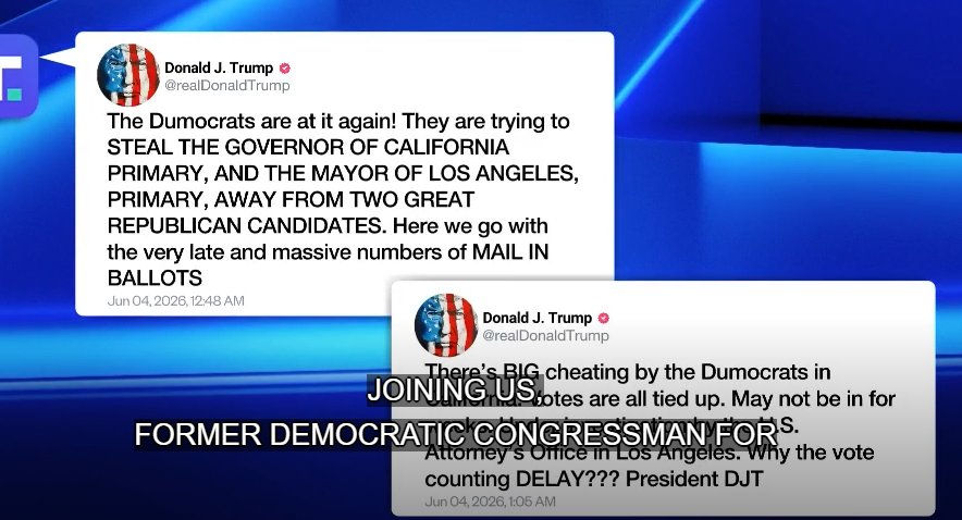 Trump’s claim of election fraud in California doesn’t even make sense