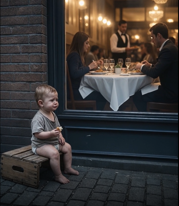 "Unfortunate Lives" Part Three: While Families Enjoyed Dinner, One Lonely Toddler Sat Outside With a Piece of Bread... His Story Broke Millions of Hearts.