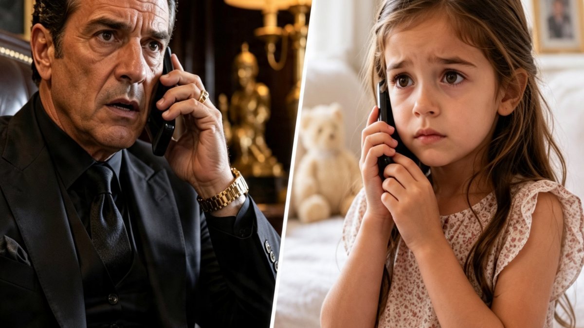 The Mafia Boss Called to Fire His Secretary—But When Her Little Girl Answered “Mommy Can’t Get Up,” He Found the Truth His Dead Mother Had Tried to Leave Behind