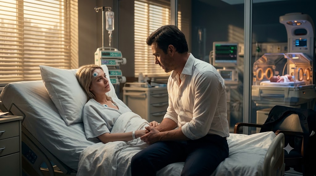 She believed that one brutal kick to a billionaire’s pregnant wife, inside the safety of a private hospital suite, would quietly end a marriage…